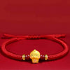 Lucky 12 Constellation Zodiac Sign Braided Animal Bracelet Men Women Red Rope Gold Color Beads Bracelet Bangle Gift Jewelry - Image 8