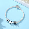 Silver Charms Beads 12 Zodiac A-Z Letters Virgo Aries Fit Bracelets Necklaces Jewelry For Women - Image 6