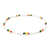 Multicolor Beaded Choker Necklace with Geometric Pattern Options - Image 5