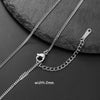Stainless Steel Width 1.3MM Chain O Shape Thin Chain Necklace Minimalist Necklace Chain Women Bohemian Jewelry Gift - Image 11