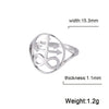 Leviathan Cross Satan Ring for Men Women Church of Satanic Symbol Talisman Amulet Demon Devil Signet Rings Jewelry - Image 6