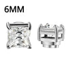 Punk round Zircon Magnetic Ear Studs Crystal CZ Non Piercing Jewelry for Men And Women Strong Magnet Clip Earrings - Image 7