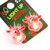 LED Earrings Glowing Light Up Earrings Santa Claus Reindeer Snowman Christmas Tree Dangle with Lights For Party Women - Image 4