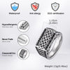 Vintage Punk Signet Ring for Men, Stainless Steel Statement Ring, Jewelry - Image 5