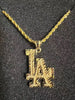 Gold Rope Chain Necklace Nugget Heart Pendant - Image 23