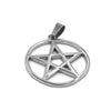 Classic Pentagram Shield Pendant Necklace Stainless Steel Charm Jewelry Star Biker Men Pendant - Image 4