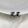 Punk Black Zircon Star Ear Clip for Women Simple Metal Four Pointed Star Non Piercing Earrings Charm Jewelry Accessories - Image 8
