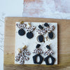 Classic Leopard Pattern Black Multi Shapes Dangle Earring Sets Polymer Clay Women's Accessory Gift For Summer - Image 6