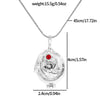 The Vampire Diaries Elena Gilbert Locket Necklace with Vervain, Tvd Cosplay Pendant for Women Men, Openable Gift Jewelry - Image 2