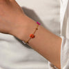Colorful Artificial Crystal Jewelry Set with Flower Heart and Sun Motifs - Image 4
