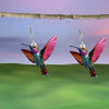 Ftcy Acrylic Hummingbird Earrings For Women Retro Style Colorful Bird Drop Earrings Women's Jewelry Gifts - Image 8