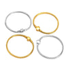 1pc Stainless Steel Classic Snake Bone Chain Ball Bangle for Women Men Cuff Chain Link Bracelet Charm Jewelry Gifts - Image 3