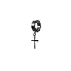 1 Pcs Clip On Hoop Earrings For Men Women Stainless Steel Fake Non Piercing Magnetic Dangle Earring Black Huggie Hoop - Image 13