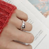 Silver Belt Adjustable Rings Wedding Engagement Jewelry For Women Accessories Dropshippin - Image 10