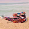 10Pcs/Set Summer Beach Woven Rope Tassel Anklet For Girl Beautiful Bohemia Bracelets Anklet For Women - Image 4