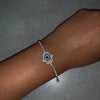 Luxury Rhinestone Evil Eye Bracelets Charms Jewelry for Women Free Shipping Party Crystal Adjustable Bracelets Girls Accessories