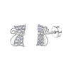 Butterfly and Heart Stud Piercing Earrings in Multiple Motifs - Image 20