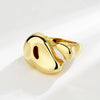 Starfish Pearl Ring Shape Gold Color Adjustable Rings For Women Korean Jewelry Party Accessory - Image 16