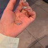 Adjustable Open Acrylic Crystal Butterfly Ring For Women Kpop Silver Color Zircon Finger Ring Party Jewelry - Image 4