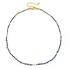 Cute Small Faceted Bead Stone Choker Necklace Spinel Lapis Lazuli Amazonite Tourmaline Agate Amethyst Cute Gift - Image 9