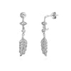 Zircon Tassel Chain Dangle Earrings for Women Gold Color Pierced Ear Stud Earrings Jewelry Accessories - Image 22