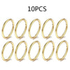 Stainless Steel Hinged Hoop Clicker Set 16G for Nose Septum and Cartilage 5 or 10 Pieces - Image 10