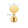 Titanium Circle Dot Flat Disc Stud Earring 16G Round Disc Cartilage Helix Tragus Earlobe Nose Stud Jewelry - Image 10