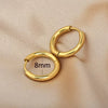 1Pair Crystal Heart Tragus Hoop Earring For Women Girls Huggie Earring For Cartilage Helix Piercing Jewelry Lobe Hoops - Image 12