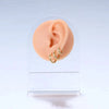 6 Pairs 6 Sizes 18G Small Hoop Earrings Tiny Cartilage Helix Daith Tragus Huggie Earrings Ear Piercing Jewelry Sleeper Ear Hoops - Image 2