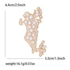 Imitation Pearl Map Brooch Pin - Image 9