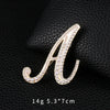 English Letters A K D Pearl Brooches Lapel Pins Female Corsage Jewelry Gifts for Women Accessories - Image 28