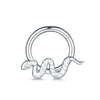 1Pc Titanium Nose Hoop Daith Earring Conch Helix Septum Piercing Clicker Segment Helix Rook Ear Piercings Women Body Jewelry 16G - Image 24
