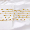 Stainless Steel Anklets for Women Gold Plated Round CZ Crystal Rhinestone Charm Allergy Free Foot Chain Beach Jewelry - Image 2