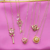 Girl Crystal Cosplay Pendant Necklace Cosplay Props Necklace Anime For Sailor Moon Loving Magic Wand Accessories - Image 1
