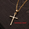 Rotatable Crown Rhinestone Cross Choker Necklace Earrings Rings for Women Minimalist Cross Chain Christian Jewelry Prayer Gift - Image 18