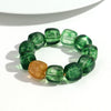 Acrylic Geometric Bead Bracelet with Elastic Stretch Fit - Image 42