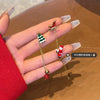 Christmas Tree Zircon Crystal Star Silver Color Earrings Stud Dangle Xmas Jewelry Women Party Gift - Image 24