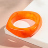 Multi-style Twisted Irregular Acrylic Bangles for Women Girl Geometric Square Wide Bracelet Couple Jewelry Accessories Gifts - Image 7