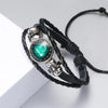 12 Constellation Zodiac Sign Charm Luminous Bracelets Men Women Vintage Multilayer Wrap Leather Bracelet Bangle Birthday Gift - Image 5