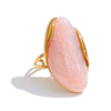 Stainless Steel Multi-Color Resin Adjustable Ring Pvd Style Y2K Attractive Finger Jewelry - Image 11