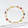 Charm Crystal Leaf Vine Flower Rhinestone Bracelet Necklace Jewelry Sets for Women Girl Party Wedding Jewelry Gift - Image 7