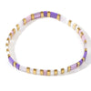 Colorful Tila Bead Bracelet with Contrasting Patterns - Image 8
