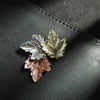 Brooches Metal Women Girls Charm Collar Lapel Brooch Pins Jewelry Party Garment Accessories Vintage Maple Leaf - Image 3