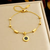 316L Stainless Steel Golden Heart Geometry Zircon Minimalist Series Bracelet Lady Wrist Chain Jewelry - Image 20