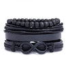Classic Hand-Woven Leather Bracelet Multilayer Men Bracelets Punk Beads Bangle for Friend Charm Jewelry Gifts - Image 27