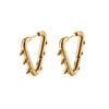 Men's Earrings Geometric Polygonal Stainless Steel Ear Buckle Ring Women Chic Earring Small Hoop Punk Party Ear Jewelry - Image 31