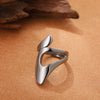 Vintage Stainless Steel Rings for Women Punk Chunky Irregular Smooth Adjustable Open Ring Jewelry Weddings Gifts - Image 41