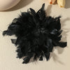 20CM Exaggerated Feather Flower Large Brooch for Women Lady Personality Lapel Pins Party Wedding Clothing Jewelry - Image 9