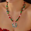 Charm Santa Claus Snowman Christmas Tree Snowflake Pendant Necklace For Women Christmas Gold Color Metal Choker Party Jewelry - Image 5