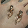 Ethnic Bohemian Moth Drop Moon Hollow Dangle Earrings For Women Party Accessories Dangle Jewelry - Image 2
